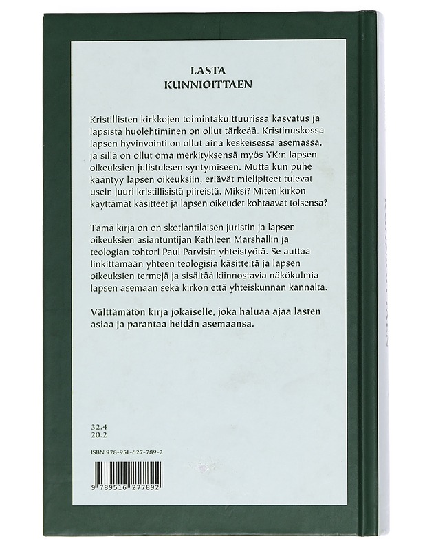 Lasta kunnioittaen - Marshall, Kathleen - Tietokirjat ja oppaat - 10105373089 - 1