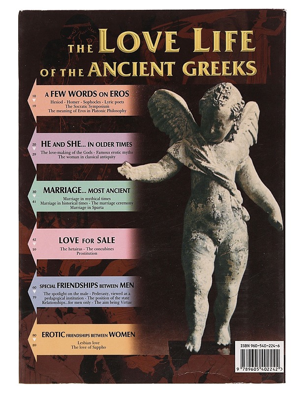 The love life of the ancient Greeks - Sofia A. Souli - Historiakirjat - 10105373107 - 1