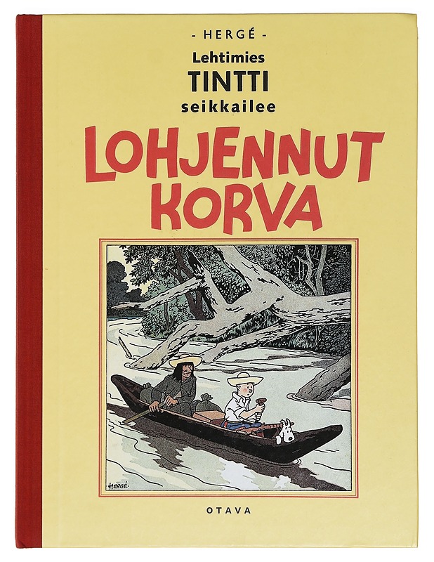 Lohjennut korva - Hergé - Sarjakuvat - 10105373129 - 0