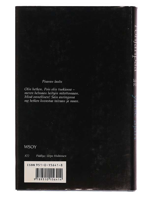 Kaipuu ylitse ajan : valitut runot 1910-1954 - Pohjanpää, Lauri - Romaanit ja novellit - 10105373143 - 1