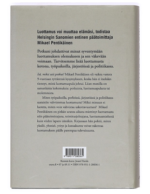 Luottamus - Mikael Pentikäinen - Elämäkerrat ja muistelmat - 10105373285 - 1