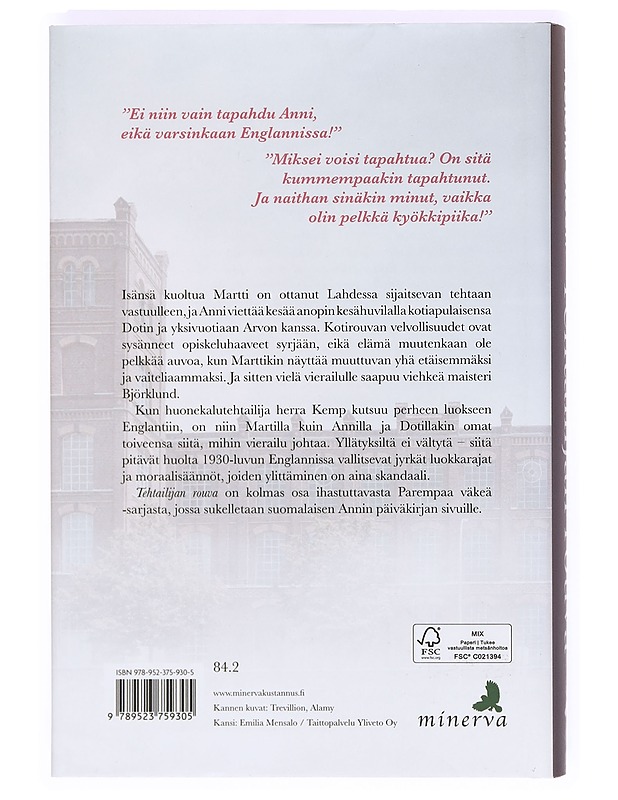 Tehtailijan rouva - Helena Steen - Romaanit ja novellit - 10105373325 - 1