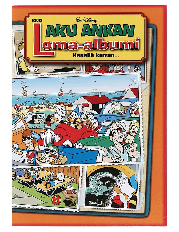 Aku Ankan loma-albumi. 1/2012, Kesällä kerran.. - Hurme, Jenni - Sarjakuvat - 10105373367 - 0
