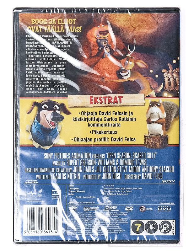 Karvakamut 4 - Metsästyskausi - DVD - DVD-elokuvat - 10105373383 - 1