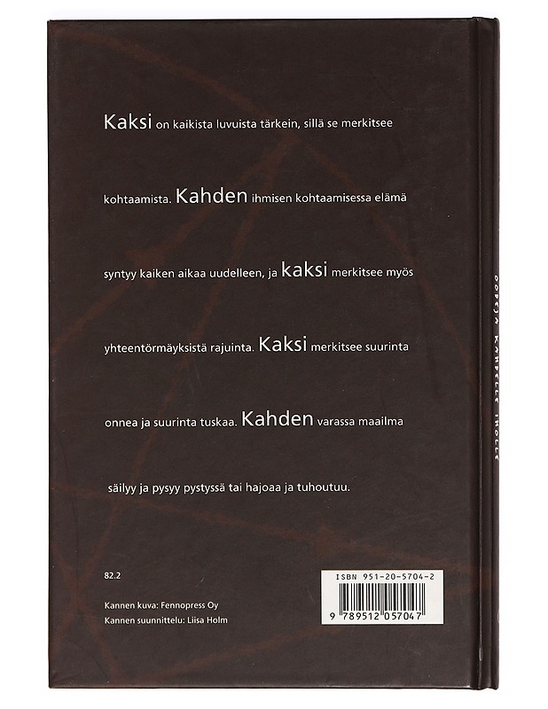 Oodeja kahdelle iholle - Tommy Tabermann - Runot ja näytelmät - 10105373402 - 1