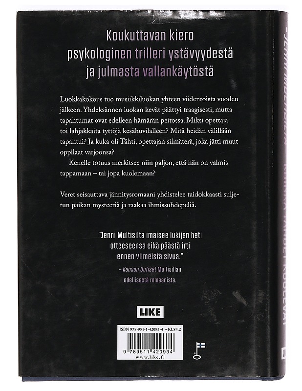 Kuinka tähdet kuolevat - Jenni Multasilta - Jännitys ja dekkarit - 10105373406 - 1