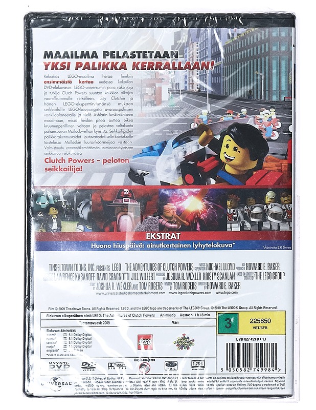 LEGO: Peloton Seikkailija Clutch Powers - DVD - DVD-elokuvat - 10105373466 - 1
