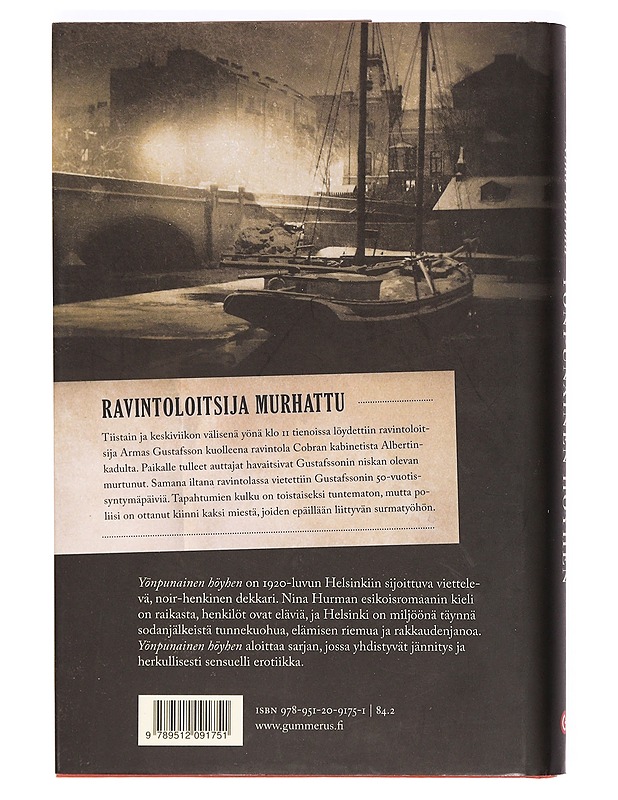 Yönpunainen höyhen - Nina Hurma - Jännitys ja dekkarit - 10105373607 - 1