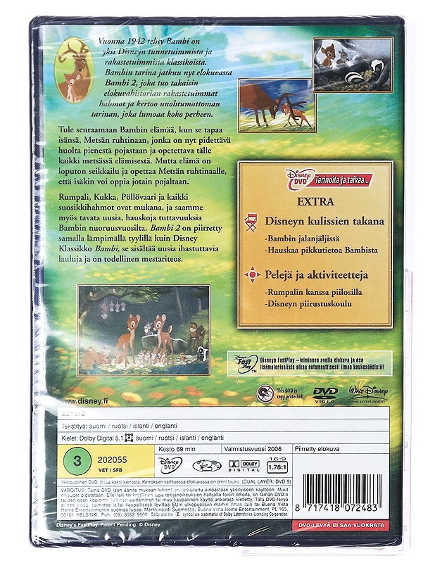 Bambi 2 - DVD - DVD-elokuvat - 10105373694 - 1