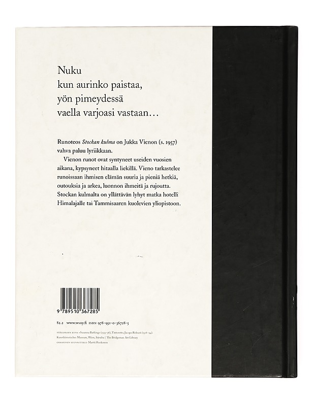 Stockan kulma - Jukka Vieno - Romaanit ja novellit - 10105373697 - 1