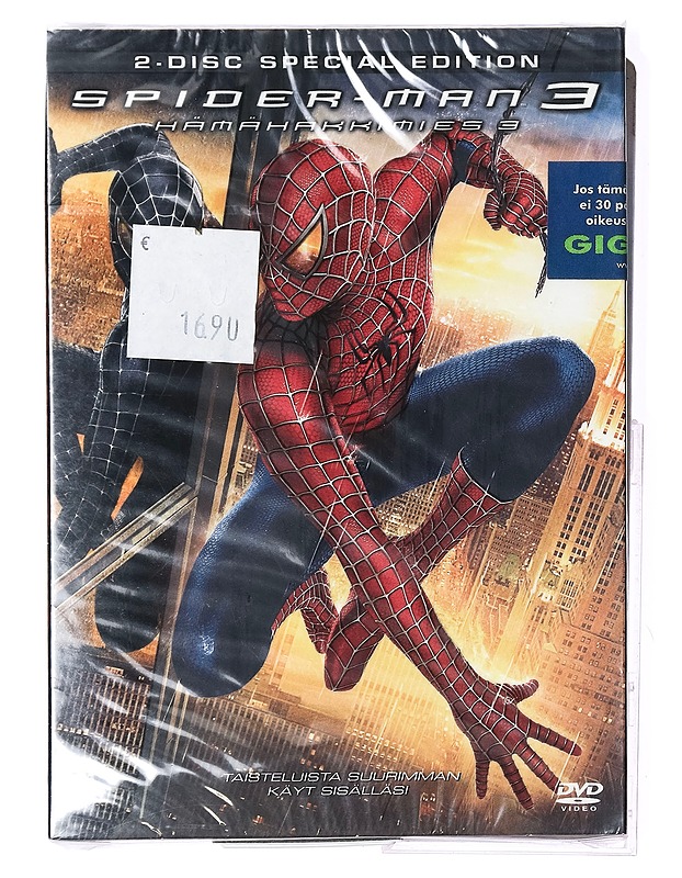 Spider-Man 3 - DVD - DVD-elokuvat - 10105373708 - 0