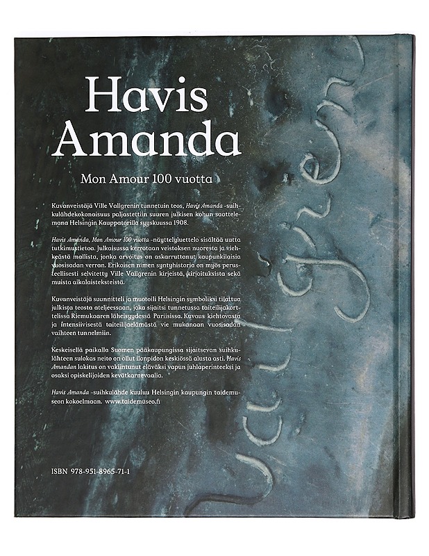 Havis Amanda - Teija Mononen  - Taide- ja kulttuurikirjat - 10105373750 - 1