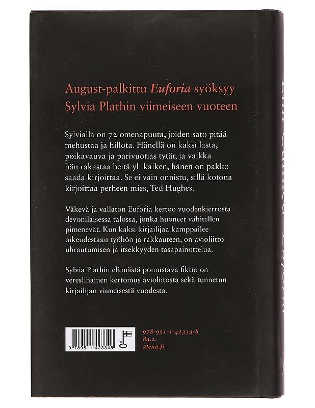 Euforia : romaani Sylvia Plathista - Cullhed, Elin - Romaanit ja novellit - 10105373863 - 1