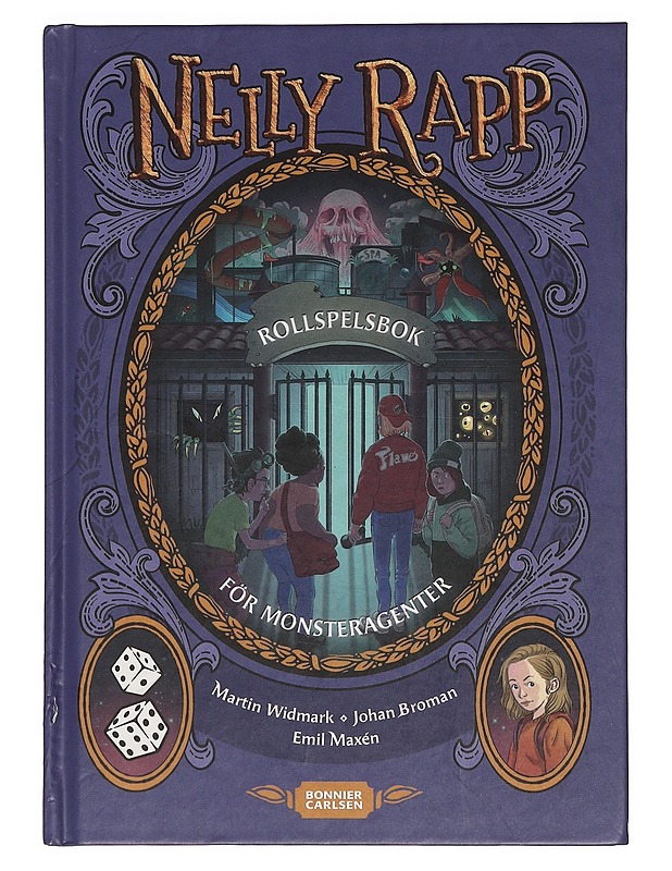 Nelly Rapp : rollspelsbok för monsteragenter - Widmark, Martin - Lastenkirjat - 10105373895 - 0