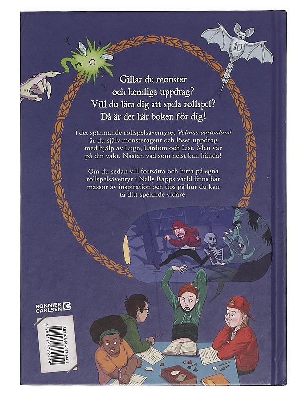 Nelly Rapp : rollspelsbok för monsteragenter - Widmark, Martin - Lastenkirjat - 10105373895 - 1