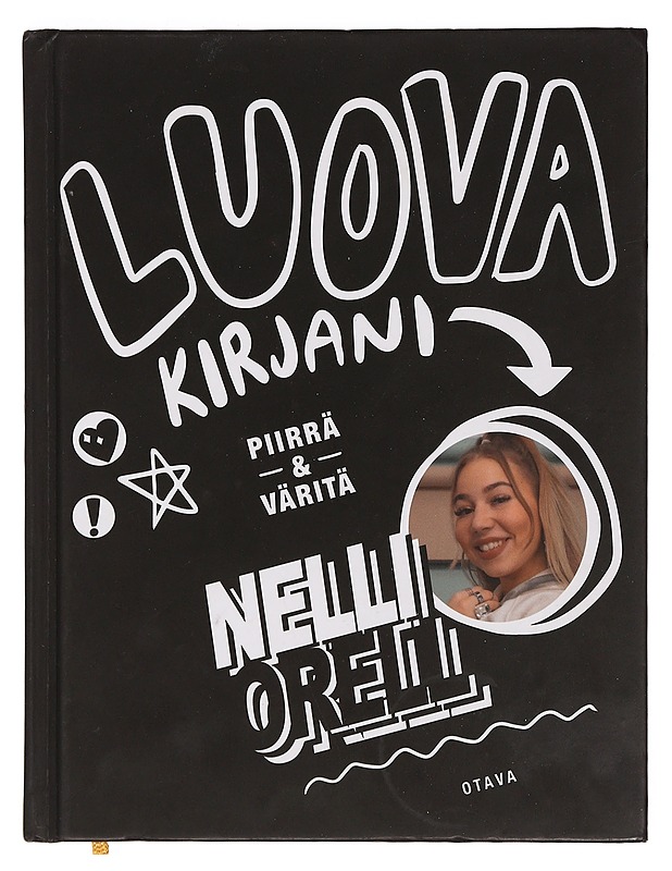 Luova kirjani : piirrä & väritä - Nelli Orell - Tietokirjat ja oppaat - 10105373900 - 0
