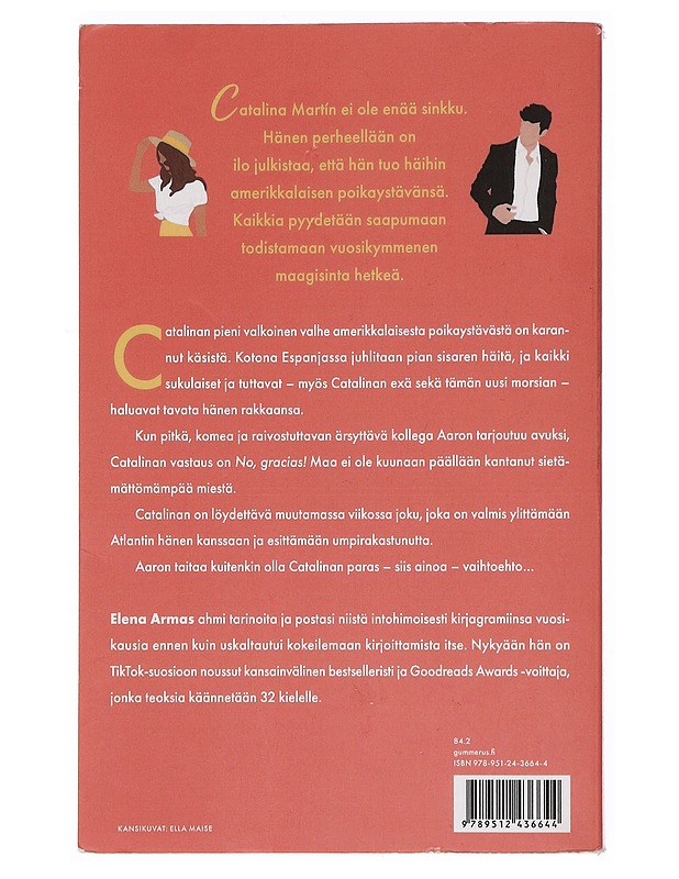 Rakkausjuttu espanjalaisittain - Armas, Elena - Romaanit ja novellit - 10105373928 - 1