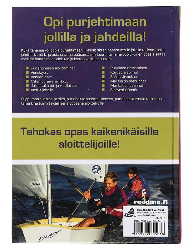 Purjehtijan opas : jollat ja purjeveneet - Mosenthal, Basil - Tietokirjat ja oppaat - 10105373992 - 1