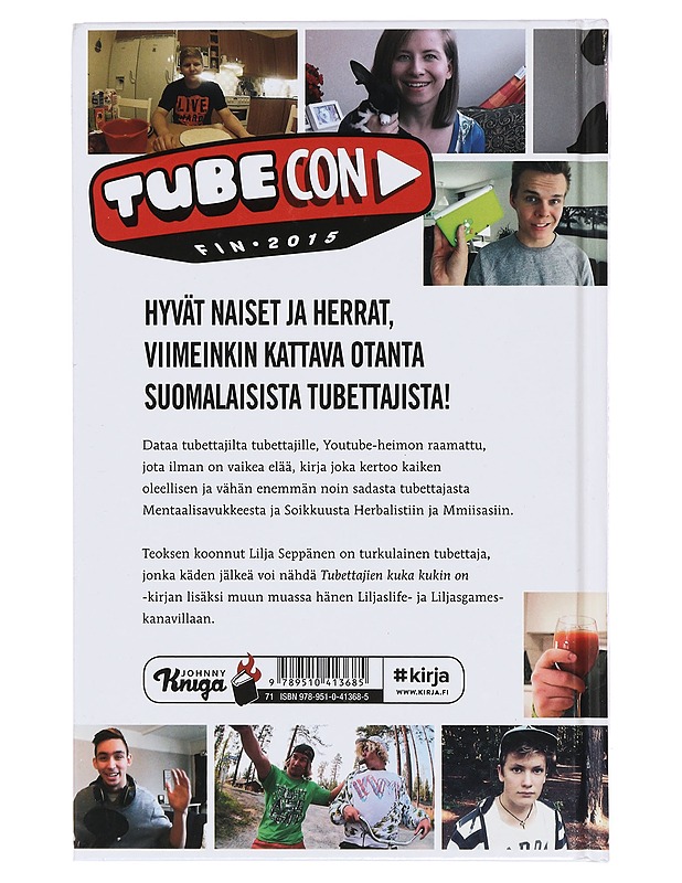 Tubecon : tubettajien kuka kukin on 2015 - Lilja Seppänen - Kirja lahjaksi - 10105373987 - 1
