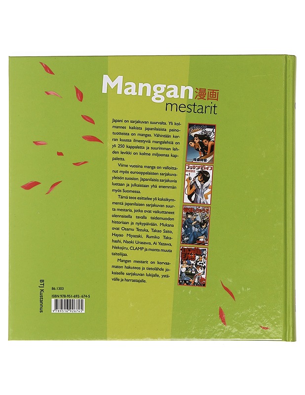 Mangan mestarit - Lehtinen, Jari - Sarjakuvat - 10105374134 - 1