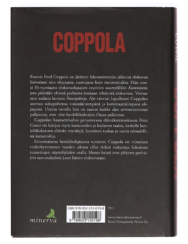 Francis Ford Coppola - Cowie, Peter - Elämäkerrat ja muistelmat - 10105374208 - 1