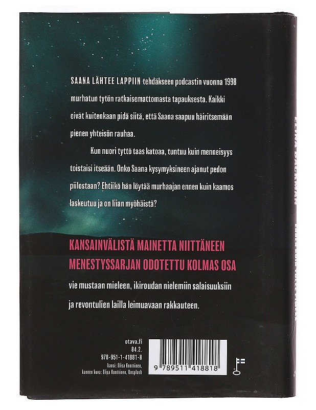 Ennen kuin tulee pimeää - Elina Backman - Jännitys ja dekkarit - 10105374234 - 1