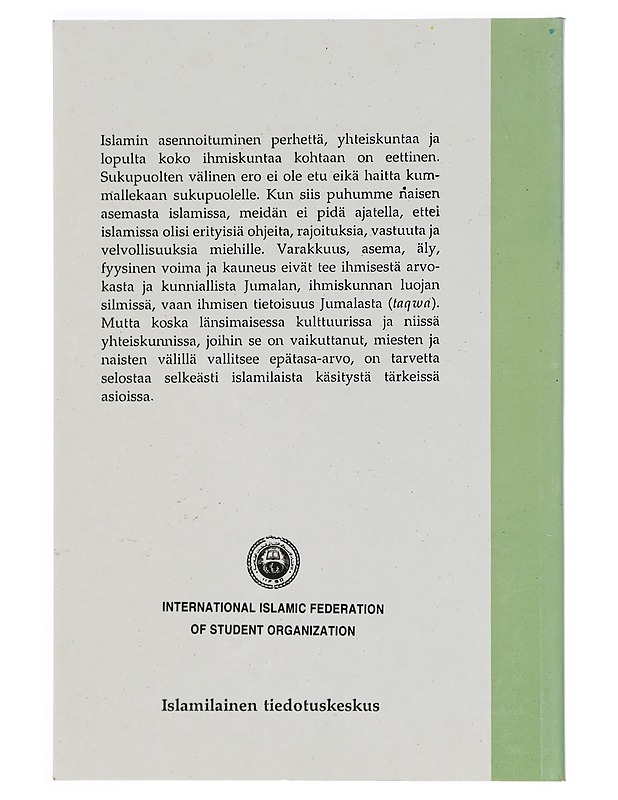 Naiset islamissa ja muslimiyhteiskunnassa - Turabi, Hasan - Historiakirjat - 10105374271 - 1