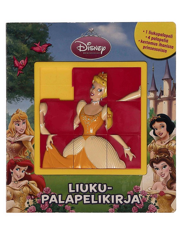 Prinsessat : liukupalapelikirja  - Lastenkirjat - 10105374335 - 0