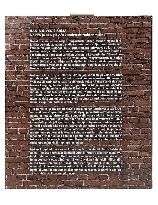 Ääniä kiven sisältä- Tuomo Junkkari - Tietokirjat ja oppaat - 10105374346 - 1