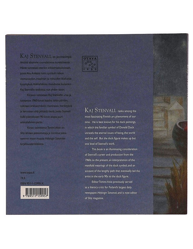 Kaj Stenvall - Tommi Aitio (toim.) - Taide- ja kulttuurikirjat - 10105374340 - 1