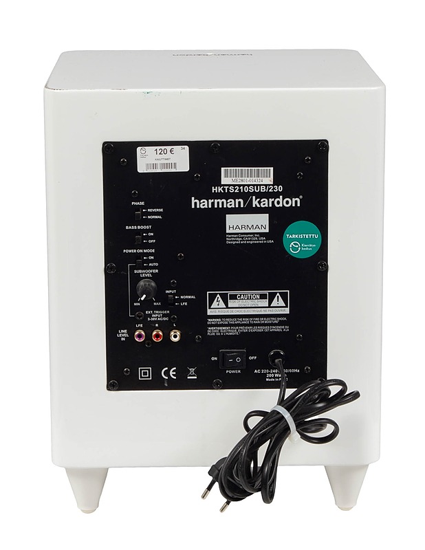 HARMAN/KARDON HKTS 210 SUB 230 subwoofer - Audio - 10105374360 - 1