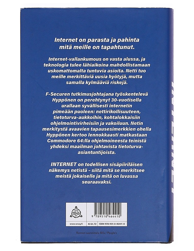 Internet - Mikko Hyppönen - Tietokirjat ja oppaat - 10105374357 - 1