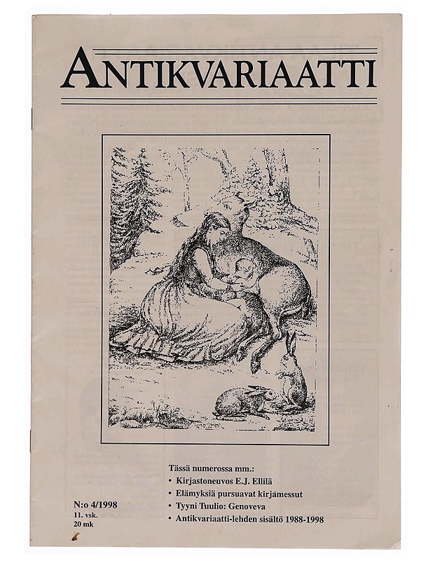 Antikvariaatti 4/1998 - Lehdet - 10105374577 - 0