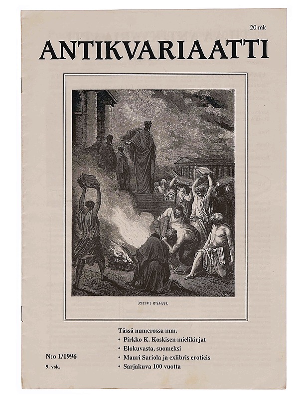 Antikvariaatti 1/1996 - Lehdet - 10105374580 - 0
