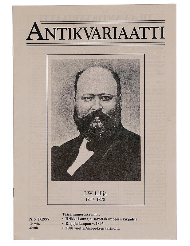 Antikvariaatti 1/1997 - Lehdet - 10105374581 - 0
