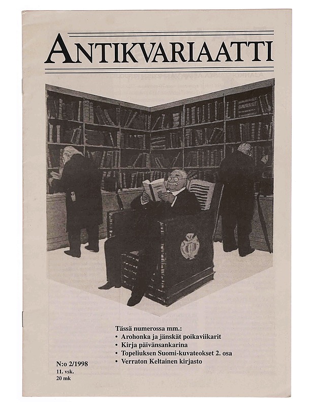 Antikvariaatti 2/1998 - Lehdet - 10105374582 - 0