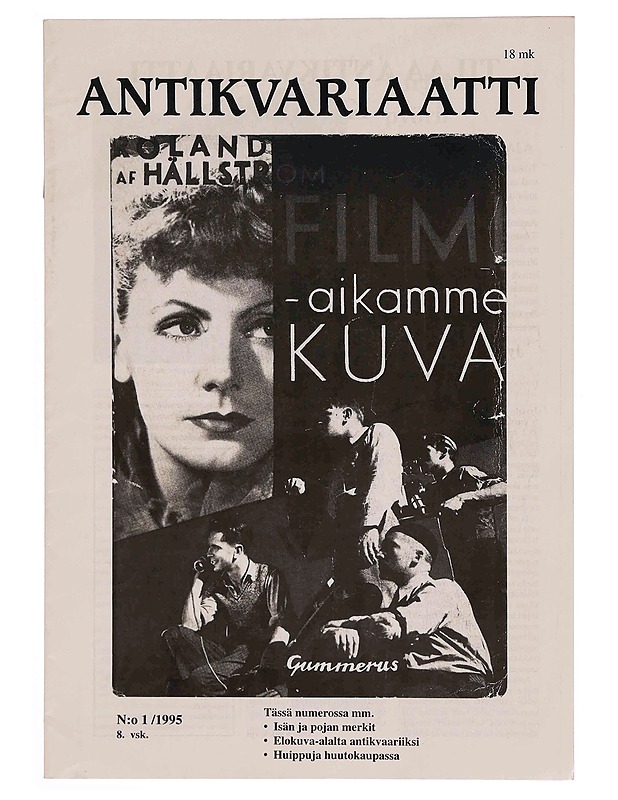 Antikvariaatti 1/1995 - Lehdet - 10105374584 - 0