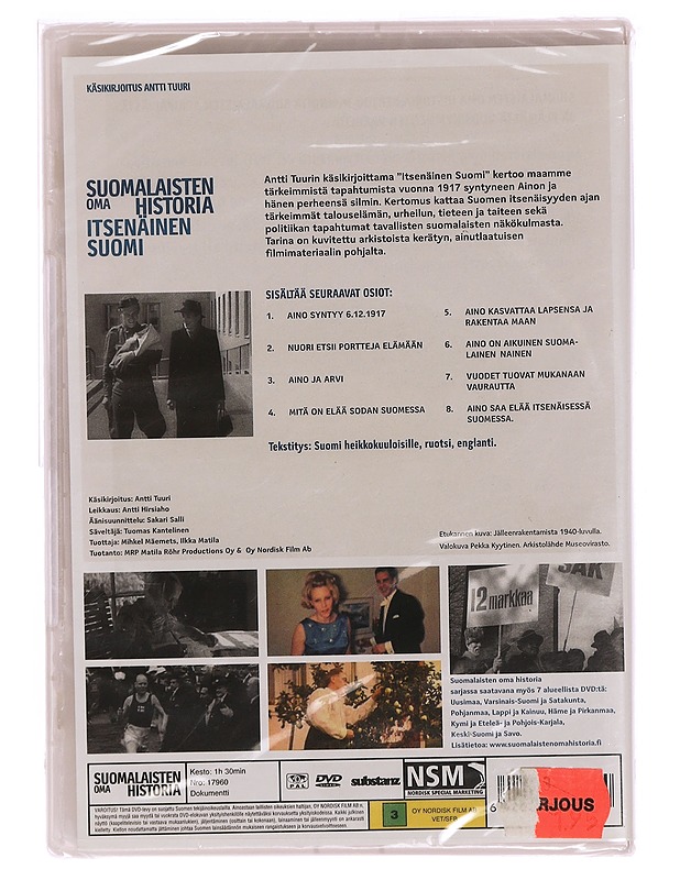 Suomalaisten Oma Historia: Itsenäinen Suomi - DVD - DVD-elokuvat - 10105374705 - 1