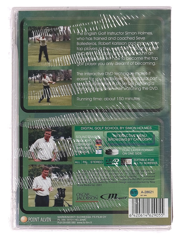 Digital Golfschool - DVD - DVD-elokuvat - 10105374714 - 1