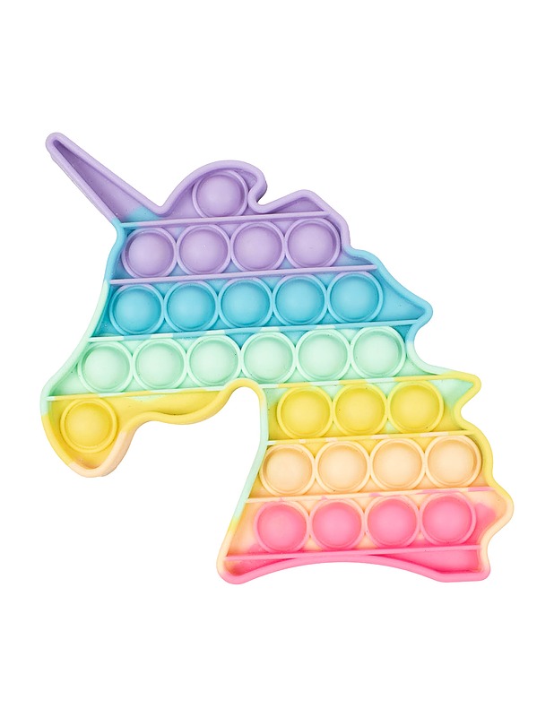 Pop it -lelu, sateenkaari yksisarvinen - Lasten lelut - 10105374730 - 0