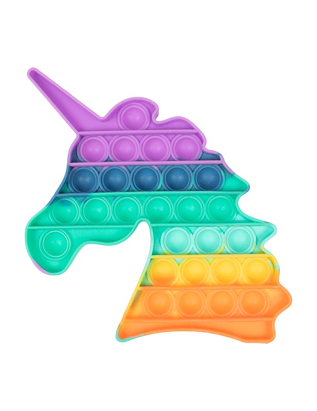 Pop it -lelu, minivärinen yksisarvinen - Lasten lelut - 10105374756 - 1