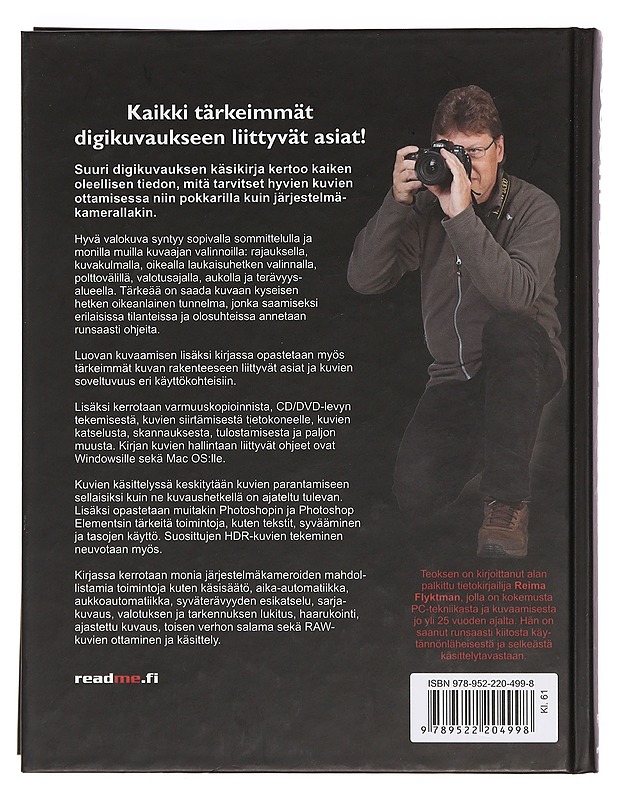 Suuri digikuvauksen käsikirja - Flyktman, Reima - Tietokirjat ja oppaat - 10105374924 - 1