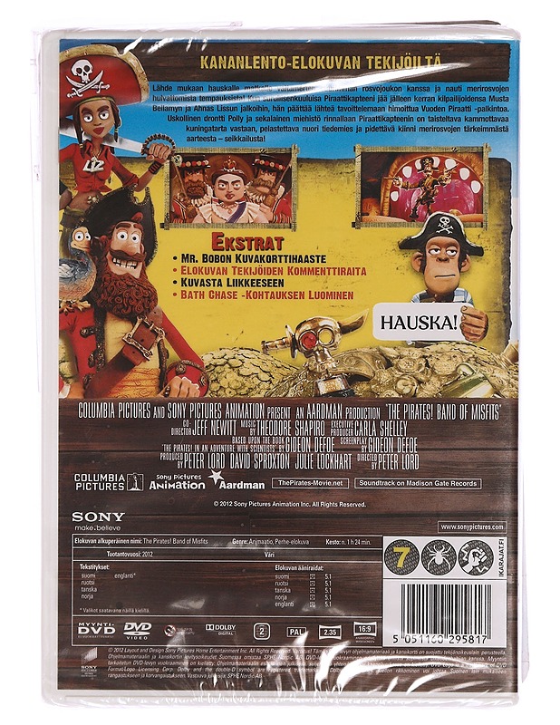 Pirates! - DVD - DVD-elokuvat - 10105374969 - 1