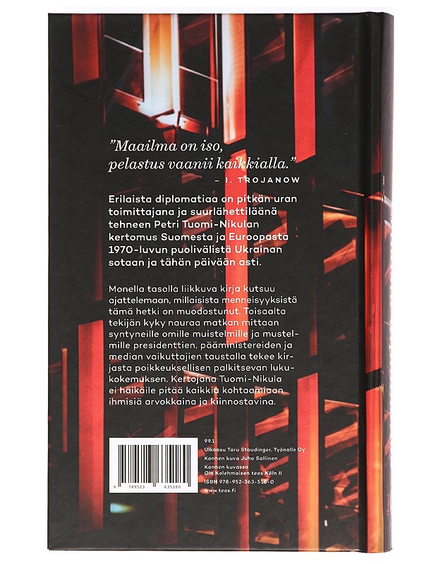 Erilaista diplomatiaa - Petri Tuomi-Nikula - Elämäkerrat ja muistelmat - 10105375149 - 1