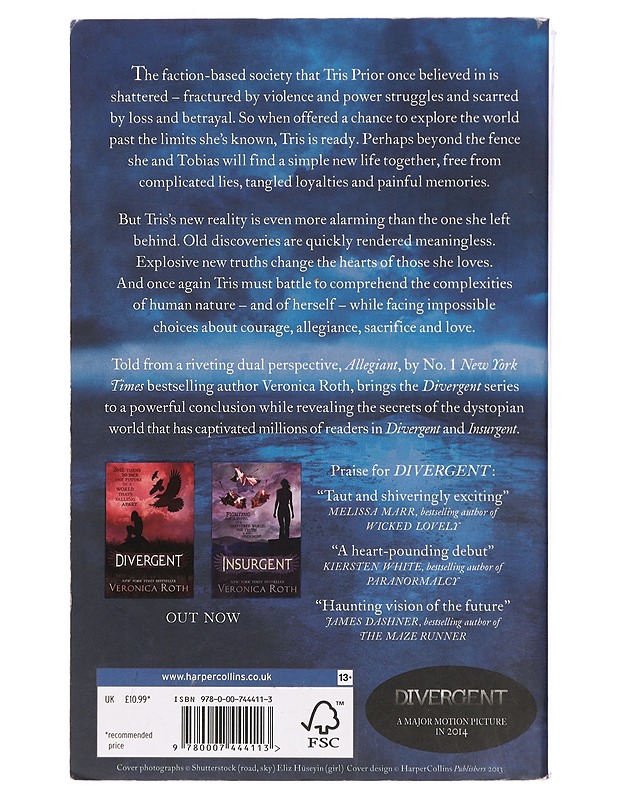 Allegiant - Veronica Roth - Fantasia- ja scifi - 10105375163 - 1