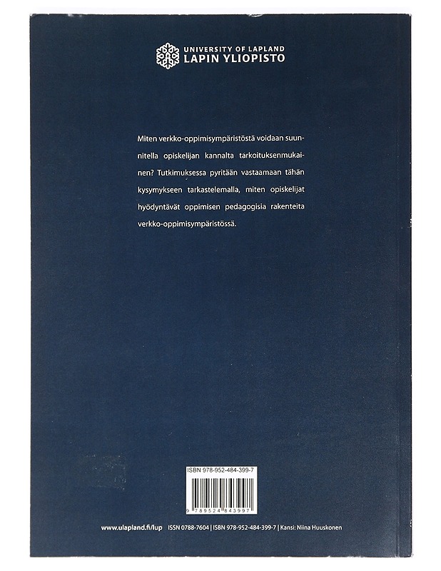 Surffaajat ja syventyjät : verkko-oppimisympäristön pedagogisen rakenteen ja opiskelijoiden toimintaorientaatioiden tarkastelua - Tiiu Tenno - Tietokirjat ja oppaat - 10105375292 - 1