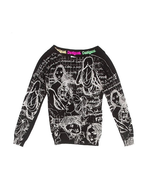 DESIGUAL neule, S - Naisten neuleet - 10105375313 - 0