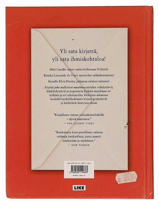 Kirjeitä jotka mullistivat maailmaa - Usher, Shaun - Elämäkerrat ja muistelmat - 10105375363 - 1