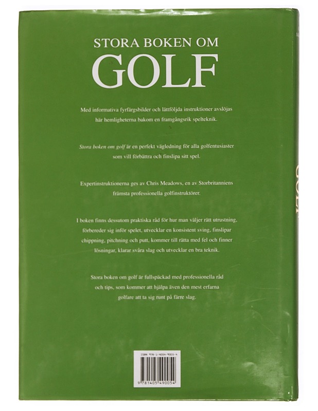 Stora boken om golf - Meadows, Chris - Tietokirjat ja oppaat - 10105375403 - 1