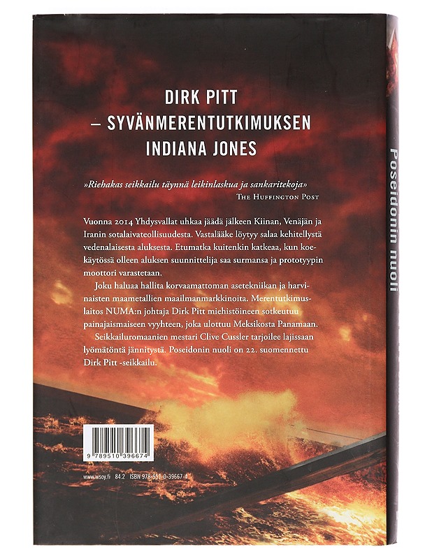 Poseidonin nuoli - Cussler, Clive - Jännitys ja dekkarit - 10105375430 - 1